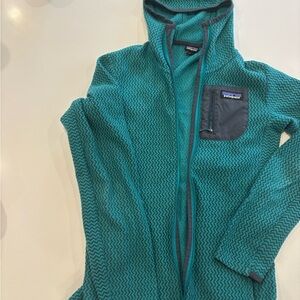 Patagonia Women's Teal Better Sweater full zip hoody